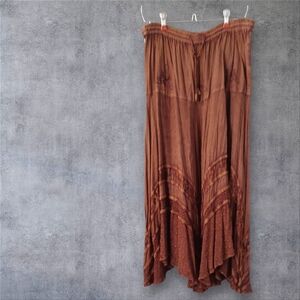 Chic Brown Maxi Skirt for Women